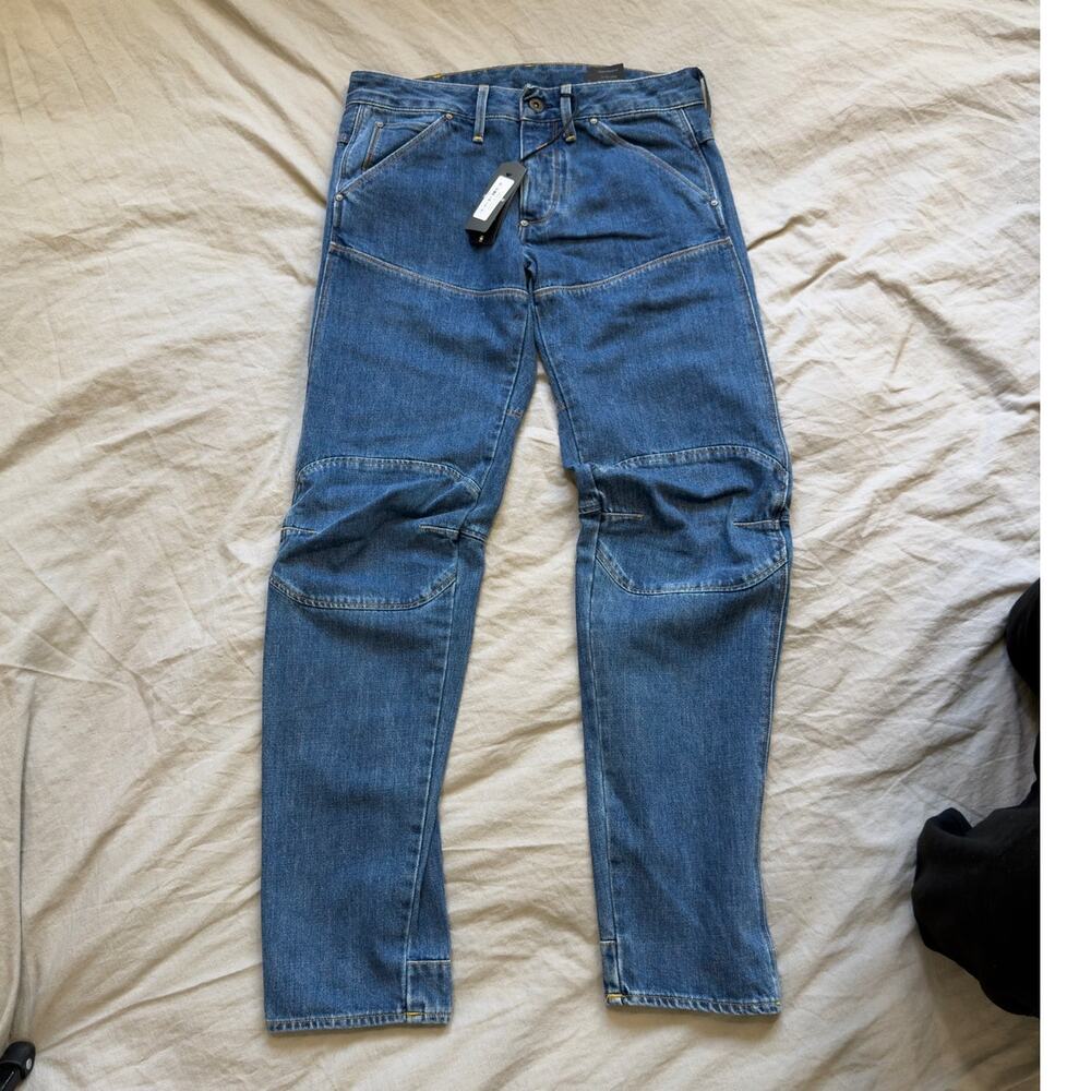 G-Star Raw Mens Tunnel Medium Aged Denim Jeans Size 28x30